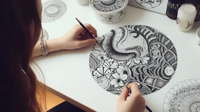Le Zentangle pour lutter contre le craving.