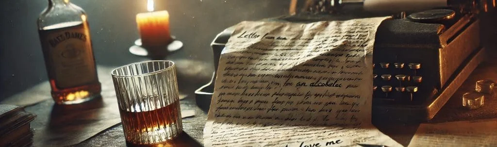 Lettre d'un alcoolique à toi, que j'aime et qui m'aime.