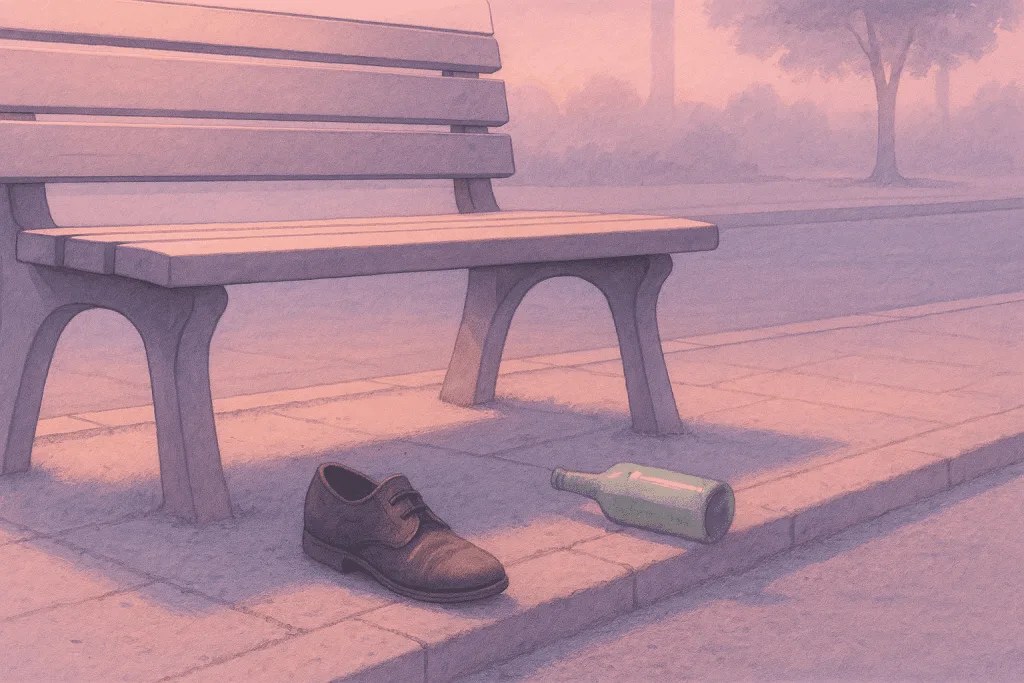 Des choses laissées derrière. Encore.